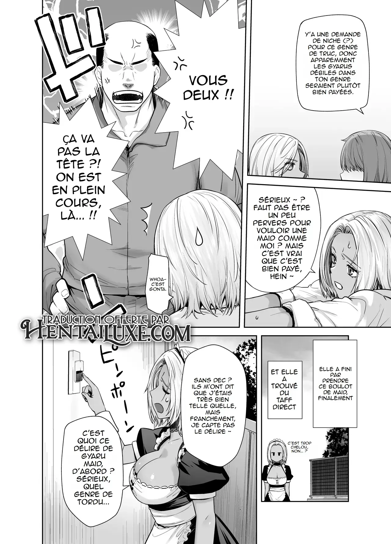 [Kouchaya (Ootsuka Kotora)] Tannin no Meido ni Nacchatta KURO GAL | The Black Gal Who Became the Homeroom Teacher's Maid [French] {hentailuxe.com} [Digital] 图片编号 5