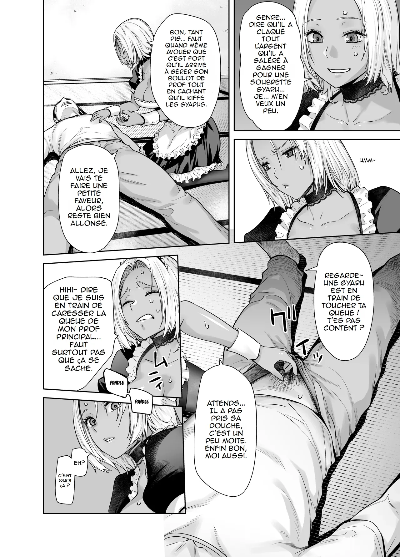 [Kouchaya (Ootsuka Kotora)] Tannin no Meido ni Nacchatta KURO GAL | The Black Gal Who Became the Homeroom Teacher's Maid [French] {hentailuxe.com} [Digital] 图片编号 9