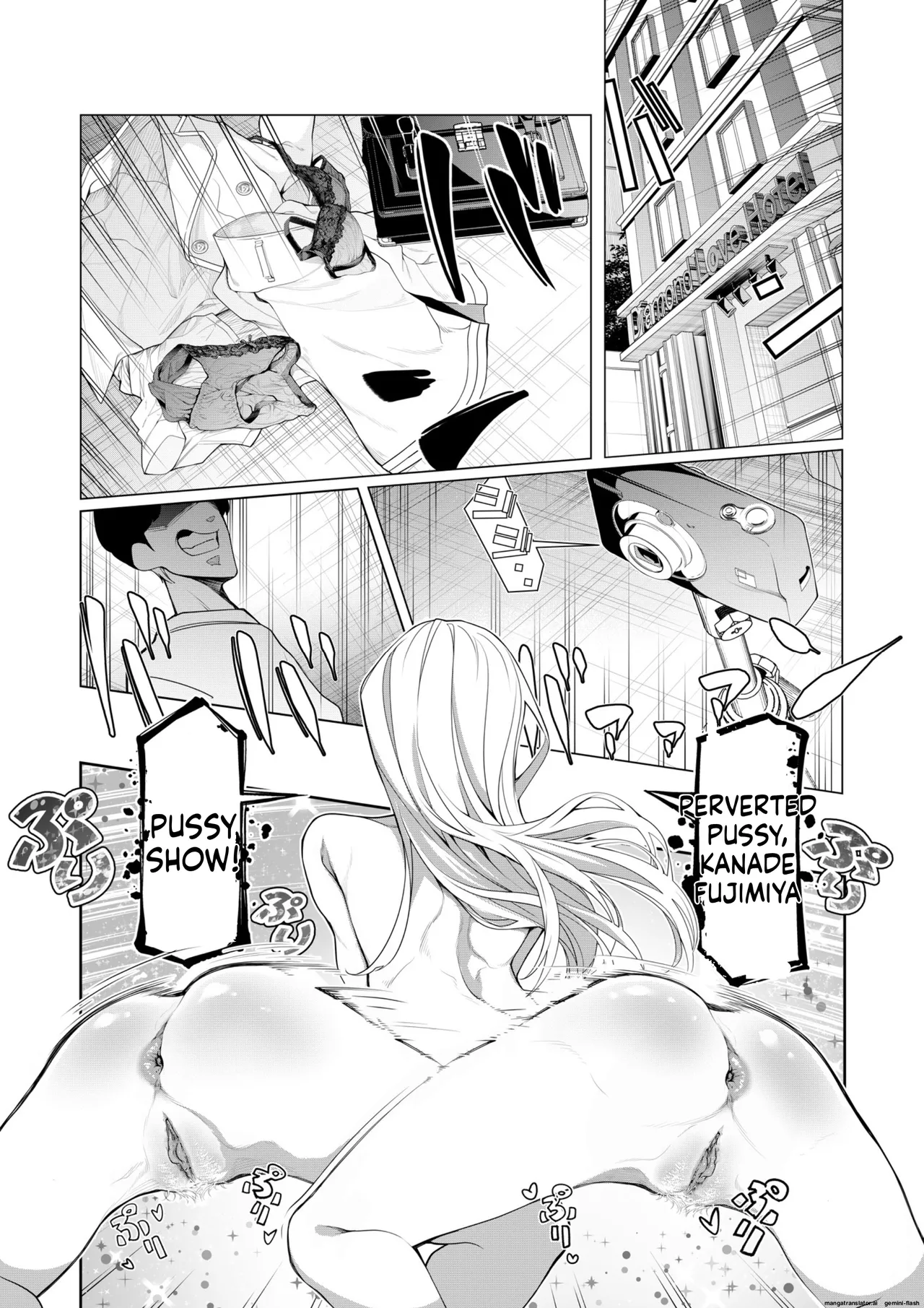 [Hisamaru Hajimeya (Hisamaru Hajime)] Saimin Appli de! ~Chou Cool! Tensai Half Ojou-sama ni Hentai Omanko Geinin to Shite AV Haishin Sasete Mita~ [English] [AI Translated] [Decensored] image number 8