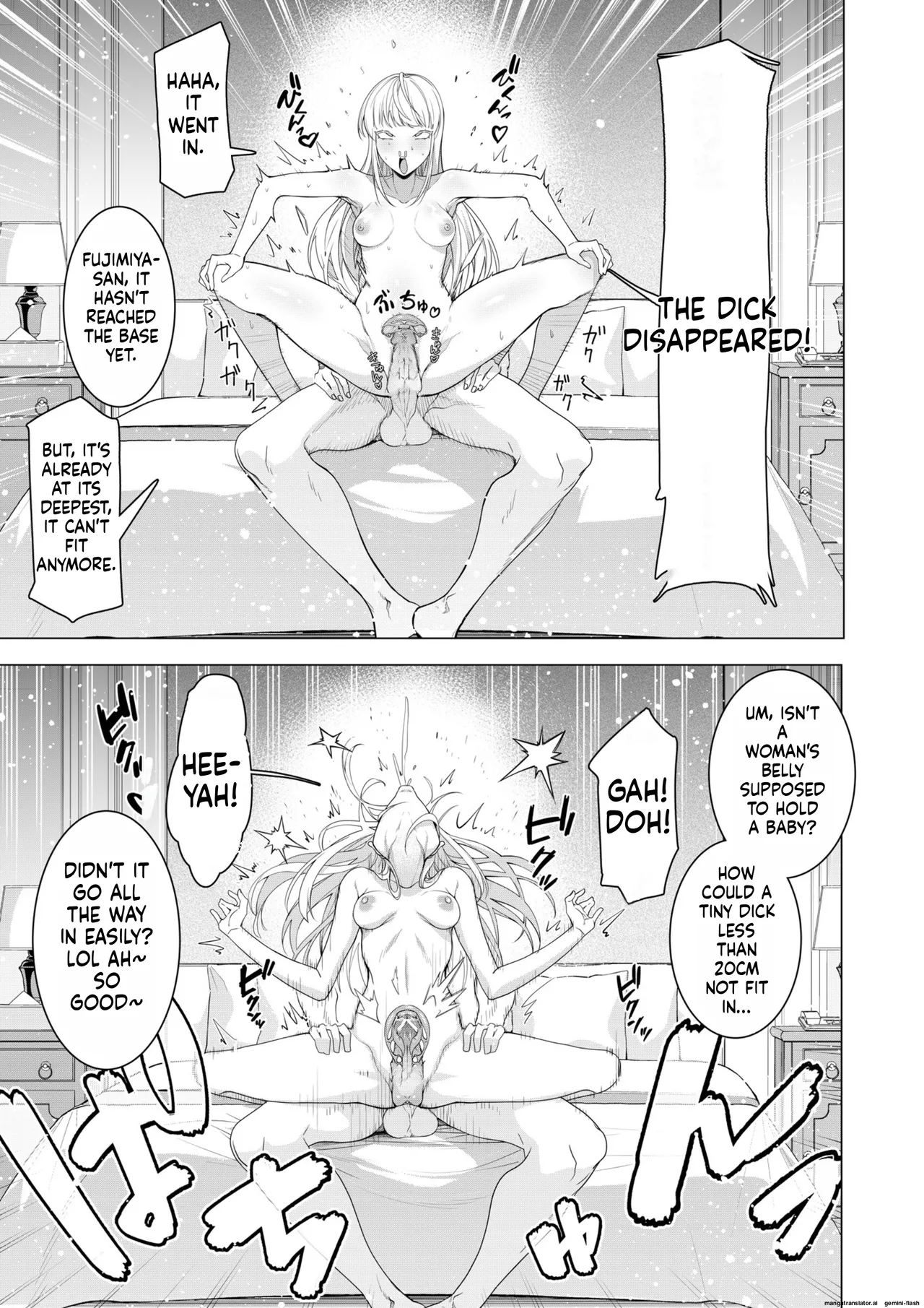 [Hisamaru Hajimeya (Hisamaru Hajime)] Saimin Appli de! ~Chou Cool! Tensai Half Ojou-sama ni Hentai Omanko Geinin to Shite AV Haishin Sasete Mita~ [English] [AI Translated] [Decensored] image number 18