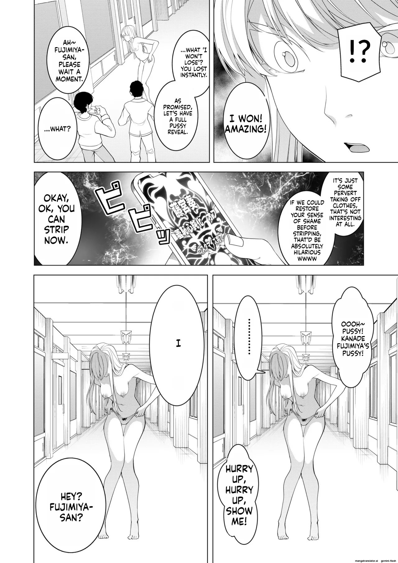 [Hisamaru Hajimeya (Hisamaru Hajime)] Saimin Appli de! ~Chou Cool! Tensai Half Ojou-sama ni Hentai Omanko Geinin to Shite AV Haishin Sasete Mita~ [English] [AI Translated] [Decensored] image number 29