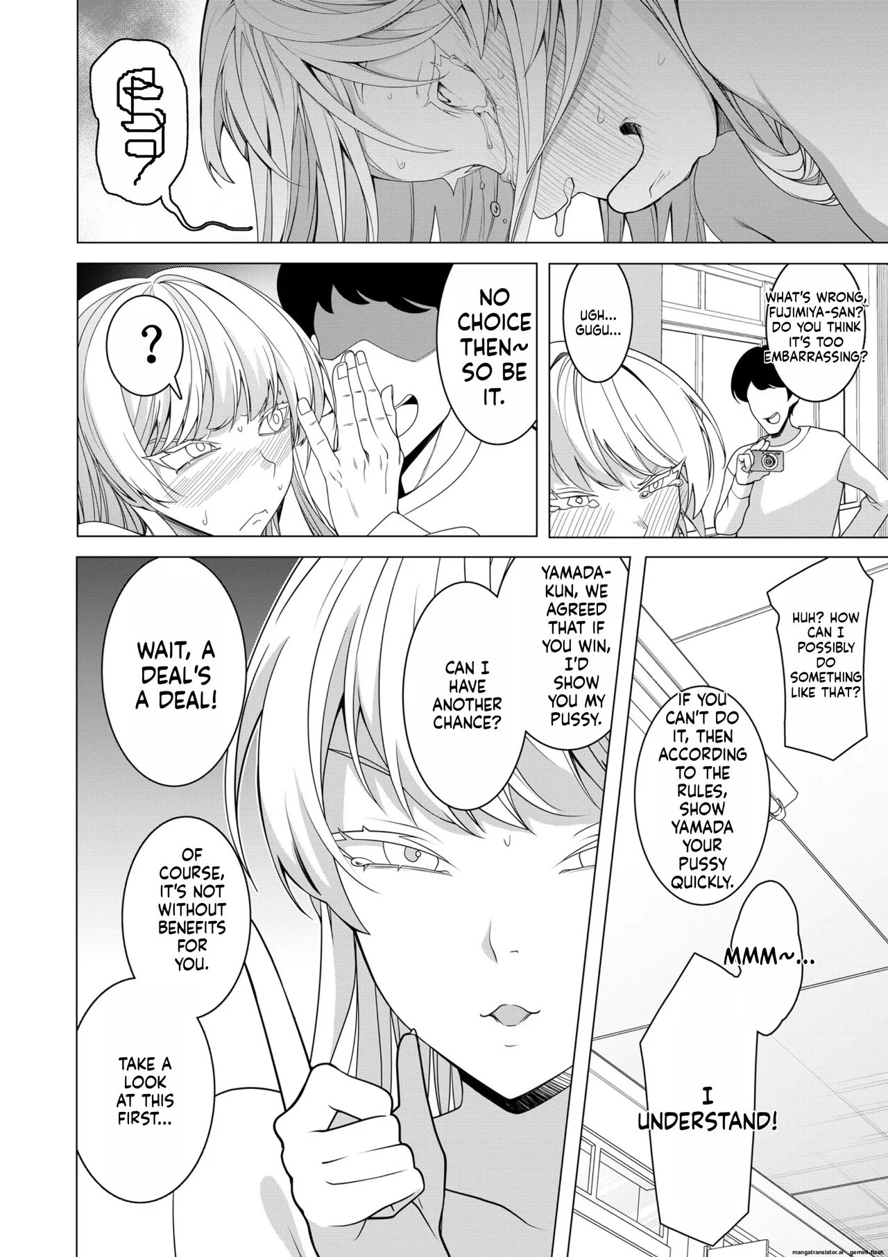 [Hisamaru Hajimeya (Hisamaru Hajime)] Saimin Appli de! ~Chou Cool! Tensai Half Ojou-sama ni Hentai Omanko Geinin to Shite AV Haishin Sasete Mita~ [English] [AI Translated] [Decensored] image number 31