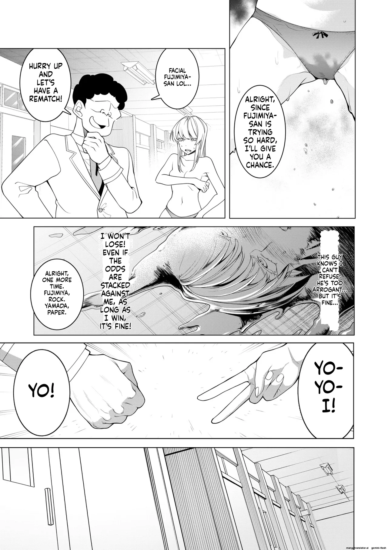 [Hisamaru Hajimeya (Hisamaru Hajime)] Saimin Appli de! ~Chou Cool! Tensai Half Ojou-sama ni Hentai Omanko Geinin to Shite AV Haishin Sasete Mita~ [English] [AI Translated] [Decensored] image number 34