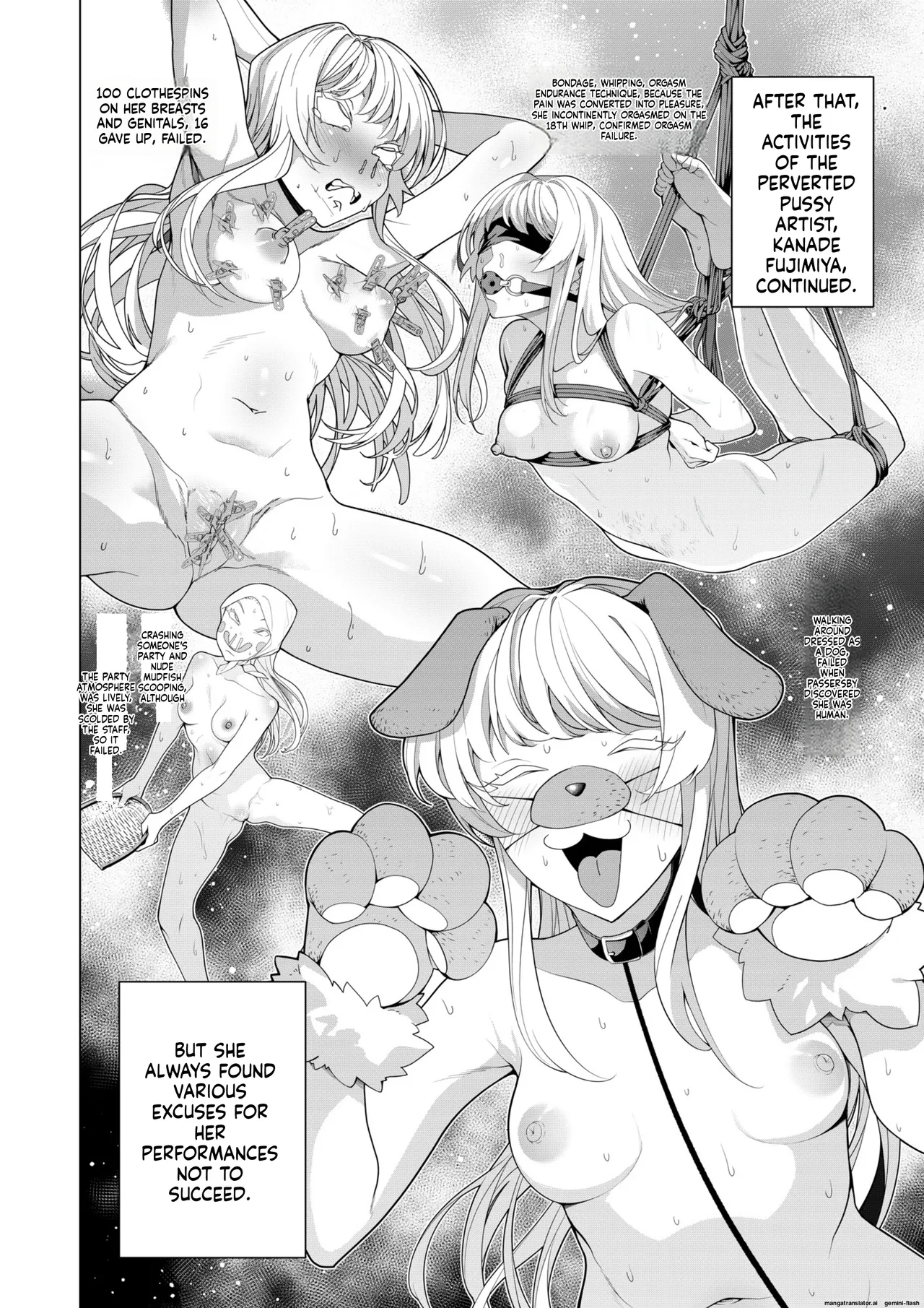 [Hisamaru Hajimeya (Hisamaru Hajime)] Saimin Appli de! ~Chou Cool! Tensai Half Ojou-sama ni Hentai Omanko Geinin to Shite AV Haishin Sasete Mita~ [English] [AI Translated] [Decensored] image number 41