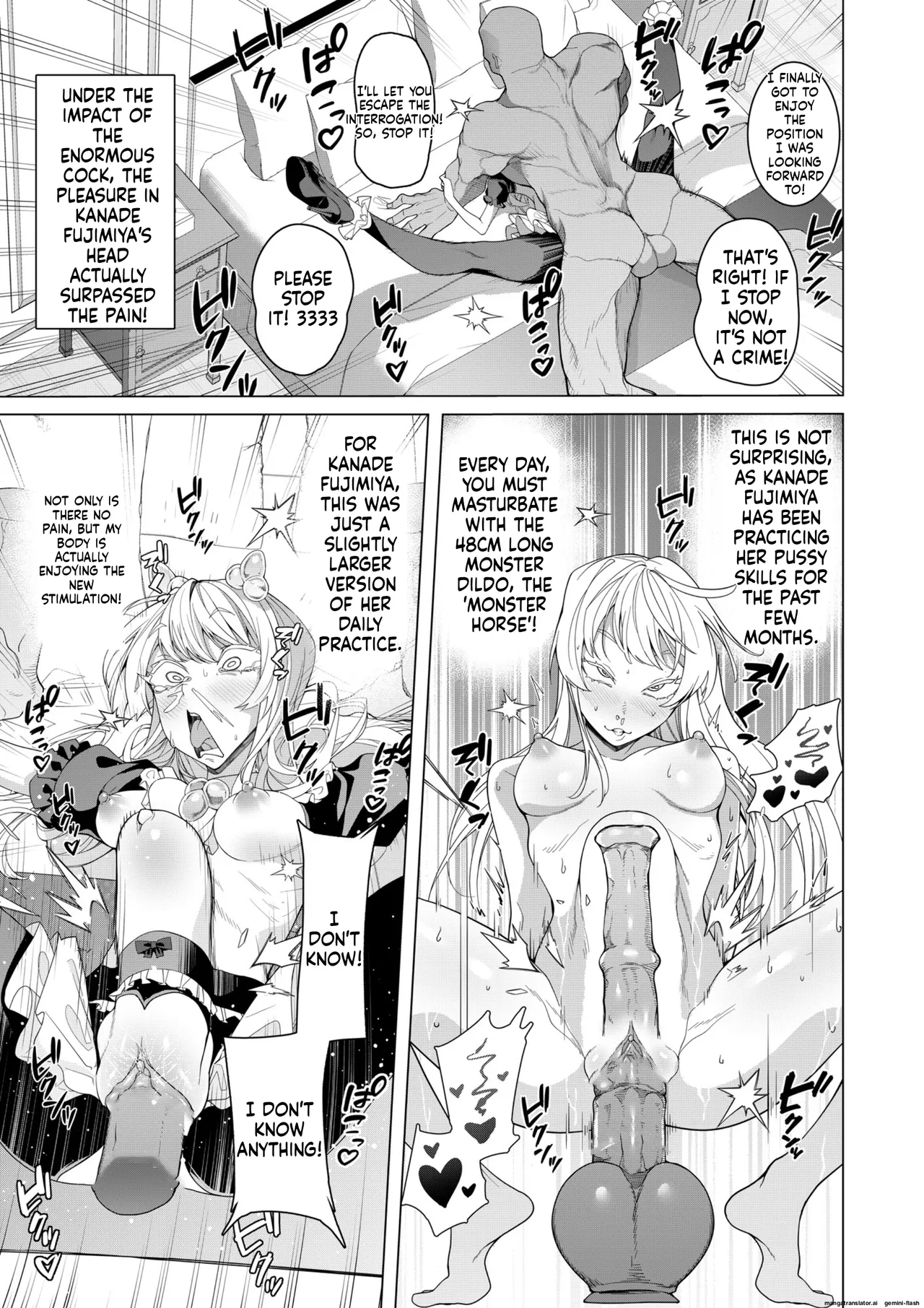 [Hisamaru Hajimeya (Hisamaru Hajime)] Saimin Appli de! ~Chou Cool! Tensai Half Ojou-sama ni Hentai Omanko Geinin to Shite AV Haishin Sasete Mita~ [English] [AI Translated] [Decensored] image number 50