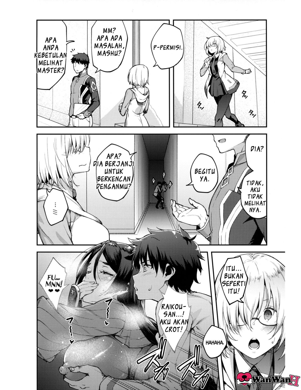 (C94) [Hirojuu Renshuuchou (Hiroya)] Chaldea Life (Fate/Grand Order) [Indonesian] {WanWanH} numero di immagine  15