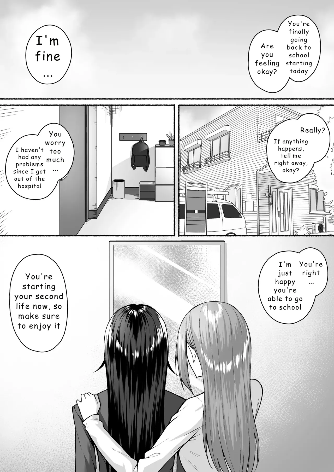 [Potato Usushio] Gal to Boku ga Seibetsu Gyakuten Mesu ni Mezameru Boku [English] [Hydranoid] image number 7