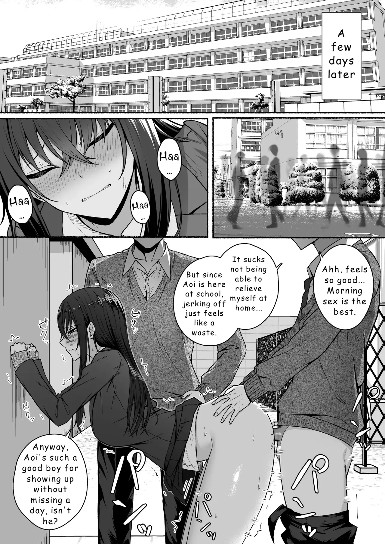 [Potato Usushio] Gal to Boku ga Seibetsu Gyakuten Mesu ni Mezameru Boku [English] [Hydranoid] image number 40