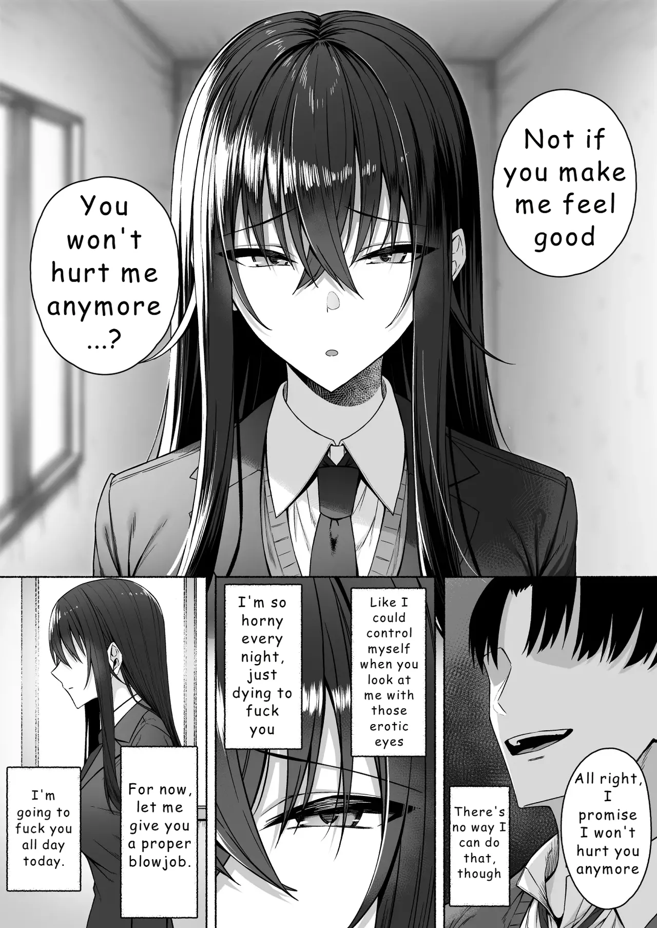 [Potato Usushio] Gal to Boku ga Seibetsu Gyakuten Mesu ni Mezameru Boku [English] [Hydranoid] image number 46