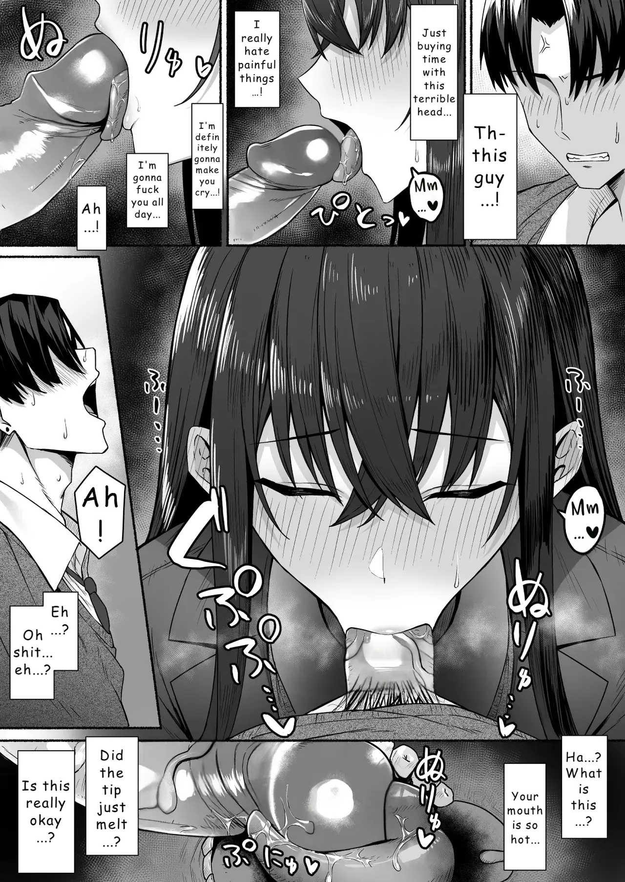 [Potato Usushio] Gal to Boku ga Seibetsu Gyakuten Mesu ni Mezameru Boku [English] [Hydranoid] image number 51