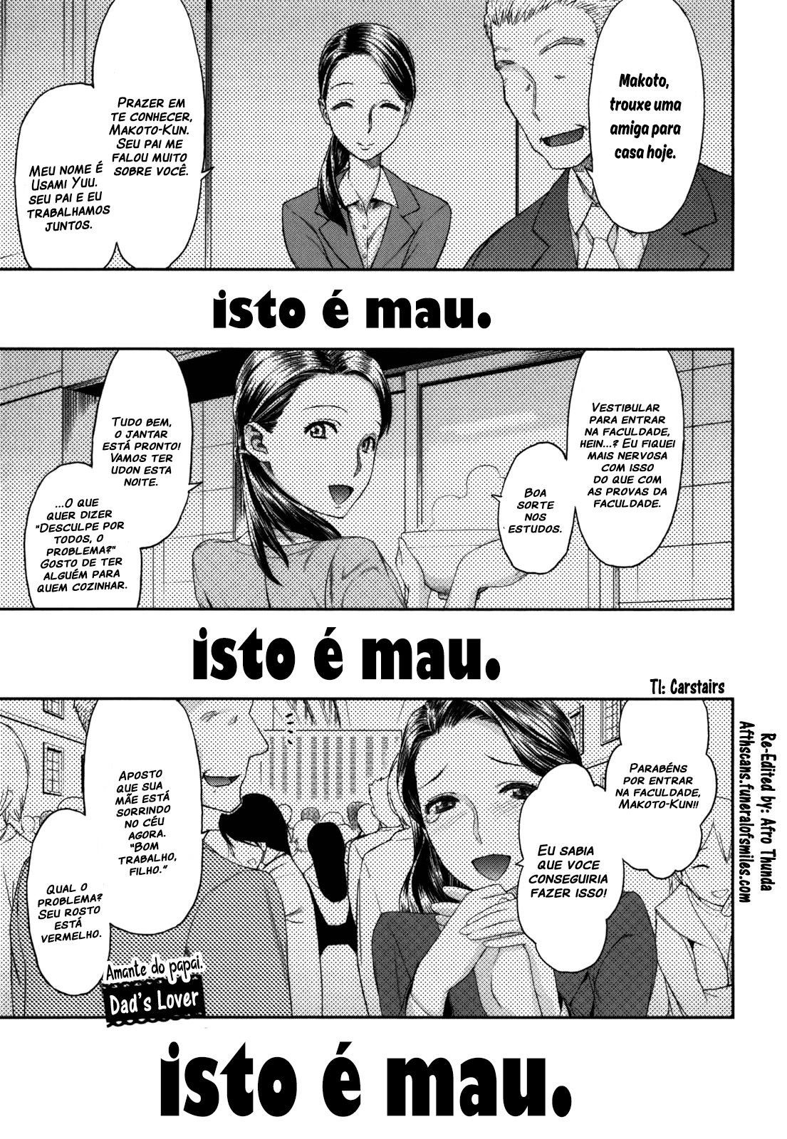 [Wamusato Haru] Chichi no Koibito | Amante do papai. (COMIC HOTMiLK 2010-12) [Portuguese-BR] image number 1