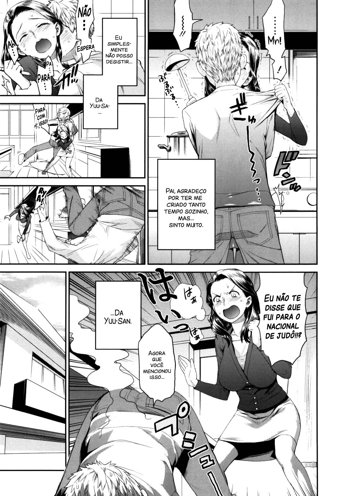 [Wamusato Haru] Chichi no Koibito | Amante do papai. (COMIC HOTMiLK 2010-12) [Portuguese-BR] image number 3