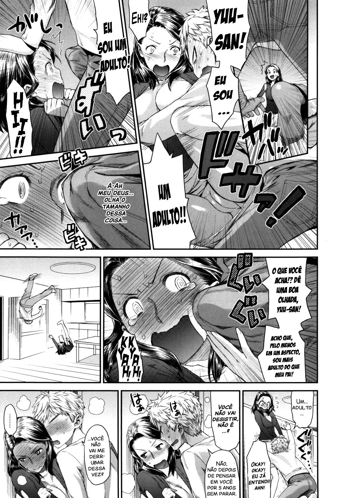 [Wamusato Haru] Chichi no Koibito | Amante do papai. (COMIC HOTMiLK 2010-12) [Portuguese-BR] image number 5