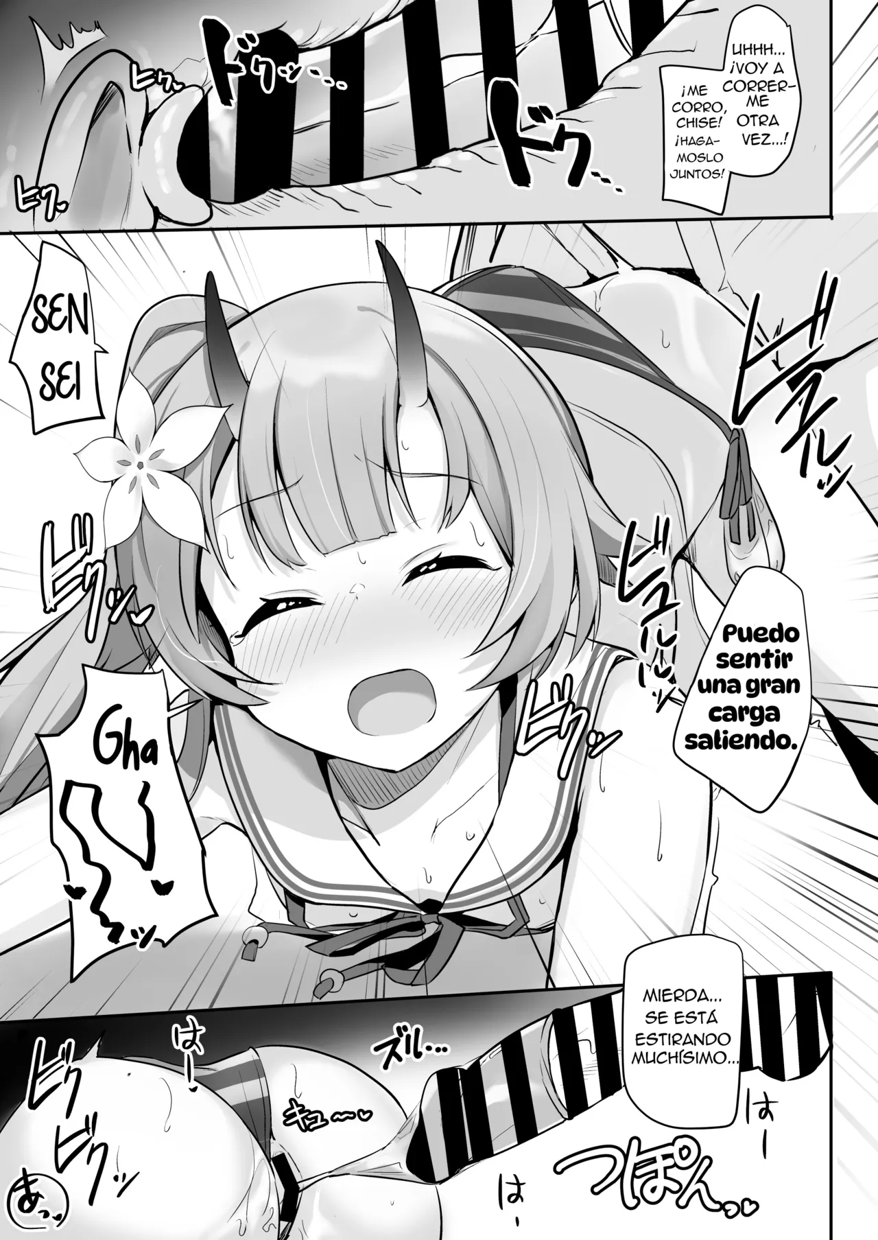 [Milk Pudding (Jamcy)] Mizugi da yo Ippai Dasete Ureshii ne | Me gusta que muestres tanto en ese traje de baño (Blue Archive) [Spanish] [Digital] Bildnummer 20