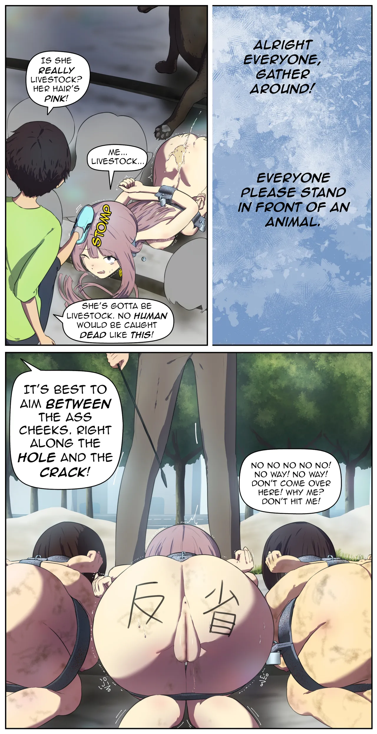 [fest] A life in the barn as punishment for a delinquent girl who has been spoiled until now [English] 图片编号 8