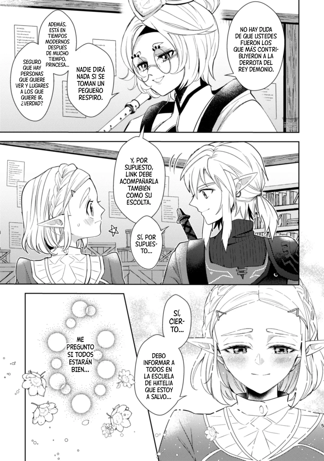 [Horete Mauu Yarou (Mauu)] Staycation! | ¡Vacaciones en casa! (The Legend of Zelda: Tears of the Kingdom) [Spanish] [Mister Nugget] [Digital] numero di immagine  4