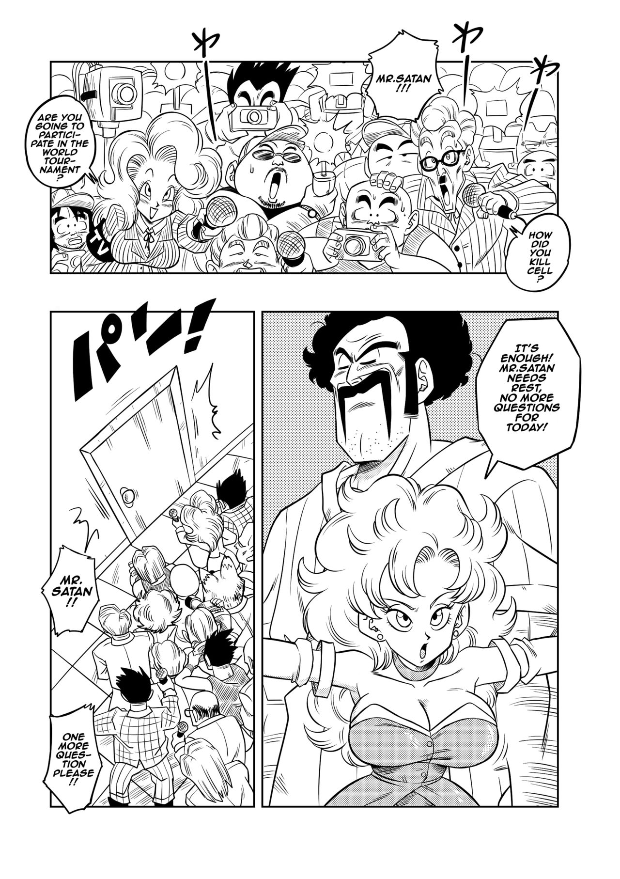 [Yamamoto] Mr. Satan's Secret Training (Dragon Ball Z) [English] [Decensored] imagen número 2