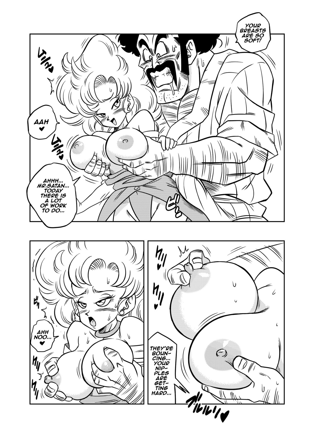 [Yamamoto] Mr. Satan's Secret Training (Dragon Ball Z) [English] [Decensored] imagen número 5