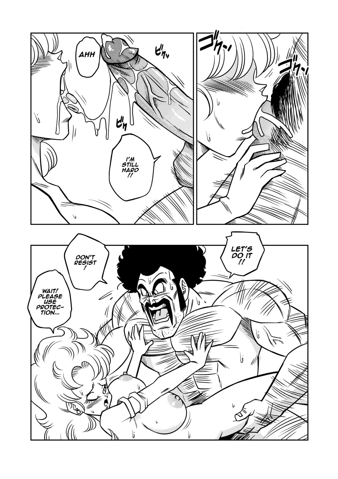 [Yamamoto] Mr. Satan's Secret Training (Dragon Ball Z) [English] [Decensored] imagen número 10