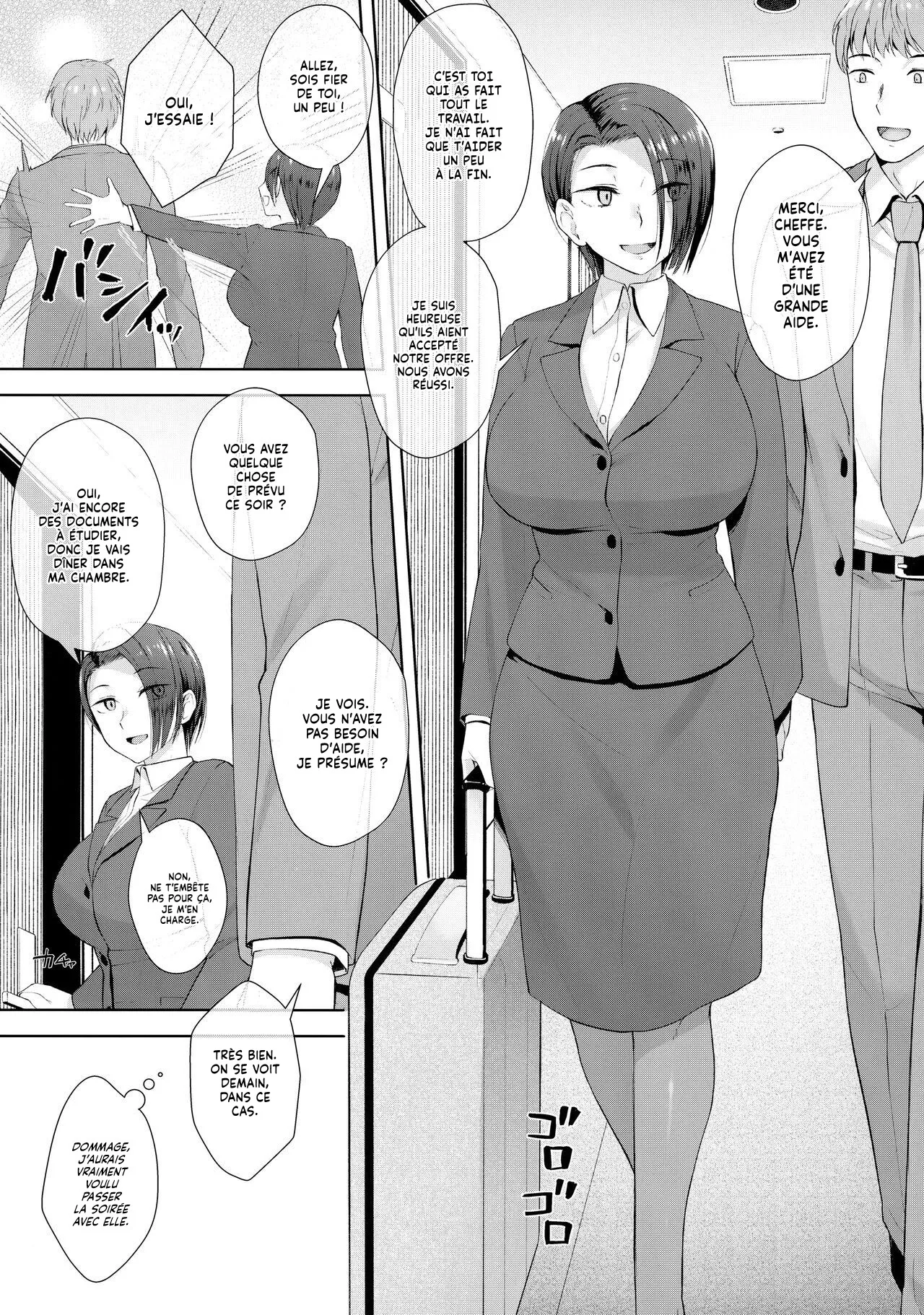 (Futaket 17.5) [Silicon Jichou (Condessa)] Shucchou-saki de Jii Suru 32-sai | Une Futanari de 32 ans se masturbe pendant un voyage d'affaires [French] [Lopxi] 2eme image