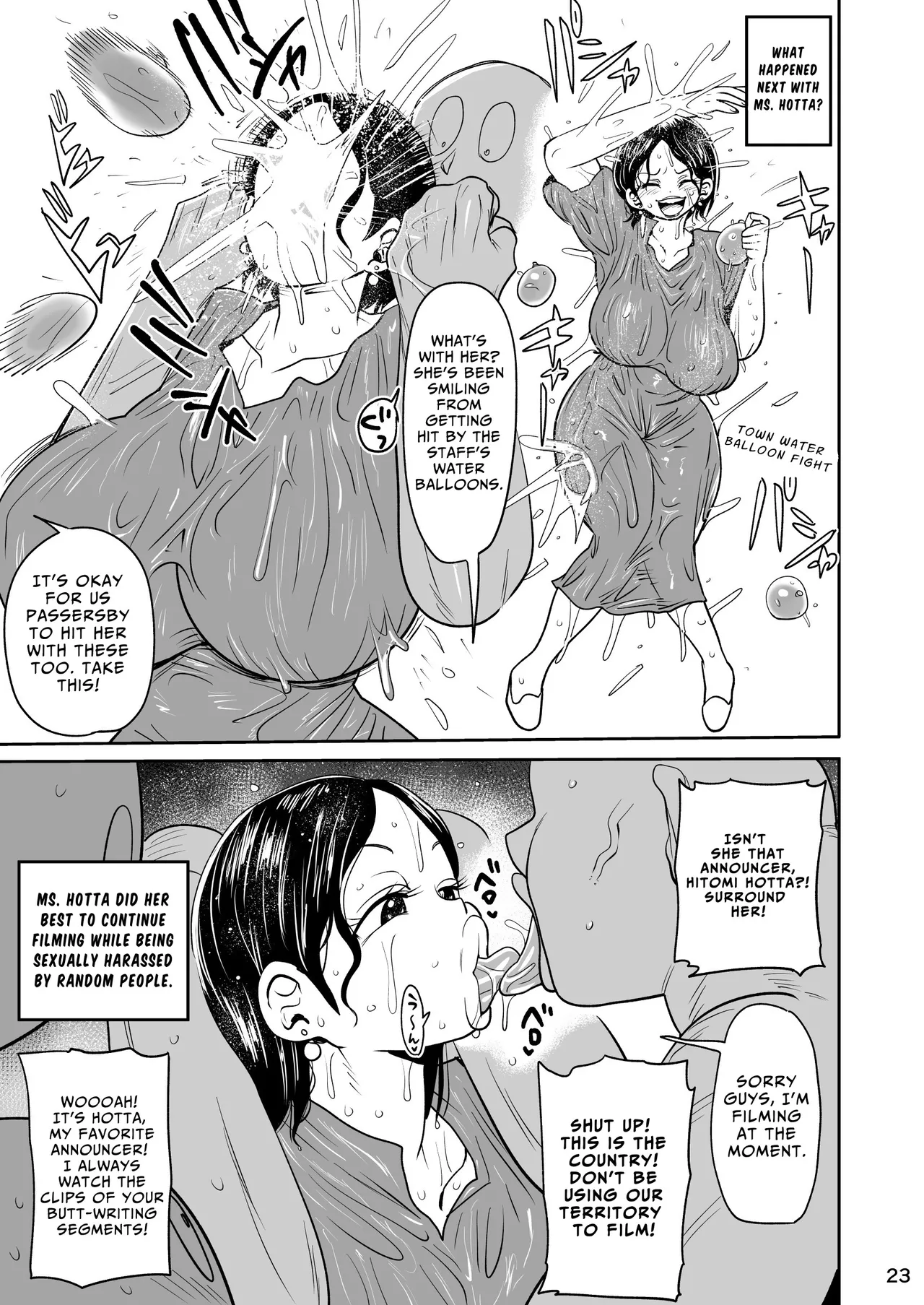 [CRAFT (Kiliu)] Muteikou Joshi Announcer Hitomi | The Acquiescent Announcer Hitomi [English] [JIGECCHI] [Digital] image number 22