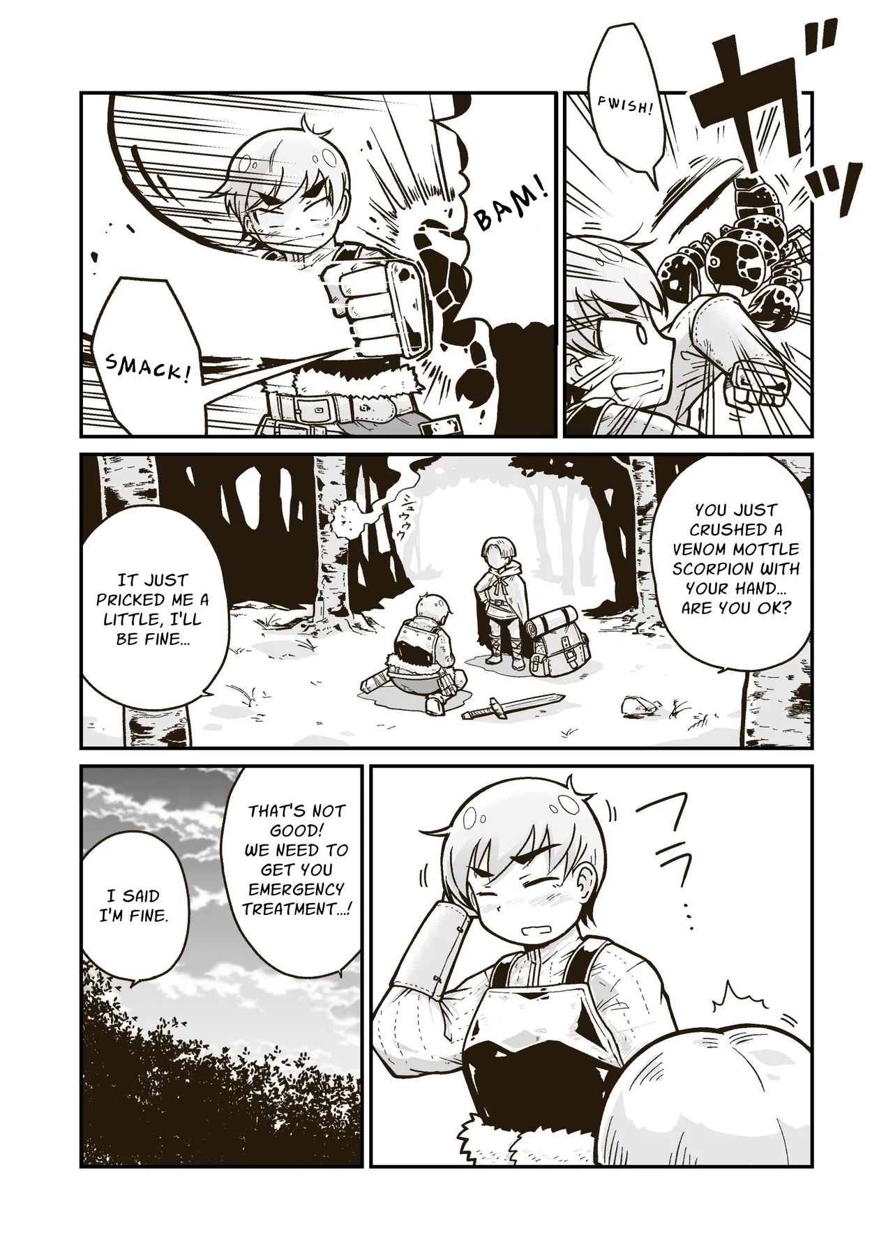 [GalleryCraft (Craft)] Me and My Master's Adventure Log ~Newbie Adventurer and Veteran Warrioress' First Time~ [English] [Leonardo DoJinshi] 画像番号 4