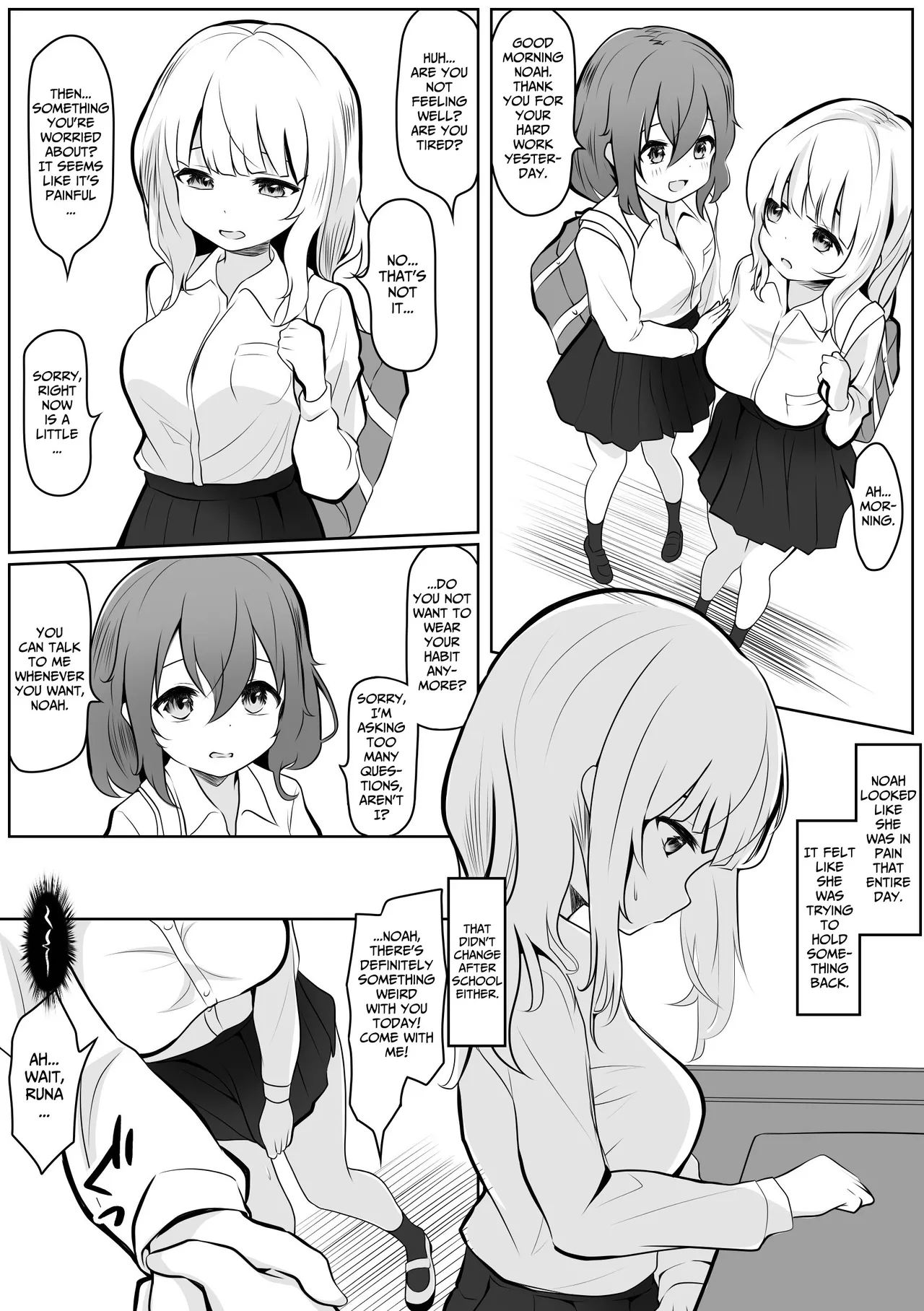 [Ayame Garden (Kakitsubata Ayame)] Runa no Ahimitsu no Futanari Ecchi | Runa x Noa Secret Futanari Sex [English] [BlinkT] image number 6