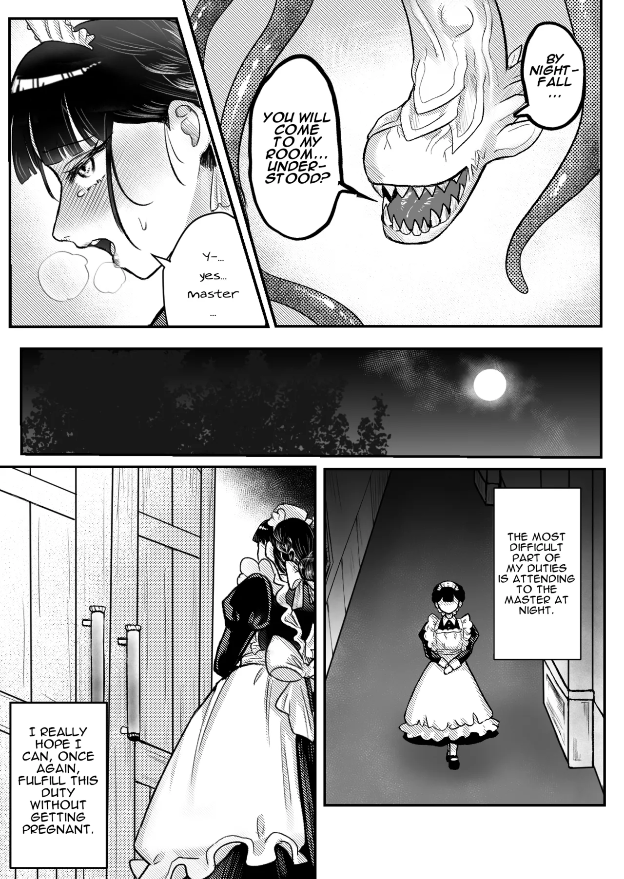 Maid-san no Shokushu zuke houshikatsudou (a Maid's tentacle soaked service duties) [English] 图片编号 10