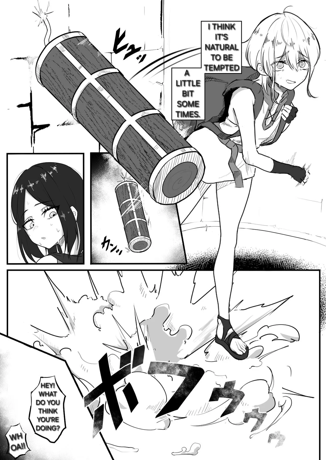 [Obake no Ringoya-san (Yuu Ringo)] Jigoujitoku de Shokushu ni Tsukamatta Boukensha Mugen Cli Iki Jigoku to Hajimete no Chikubi Iki | An adventurer who got captured by tentacles due to her own mistakes [English] [Alyssaquenn] 画像番号 5