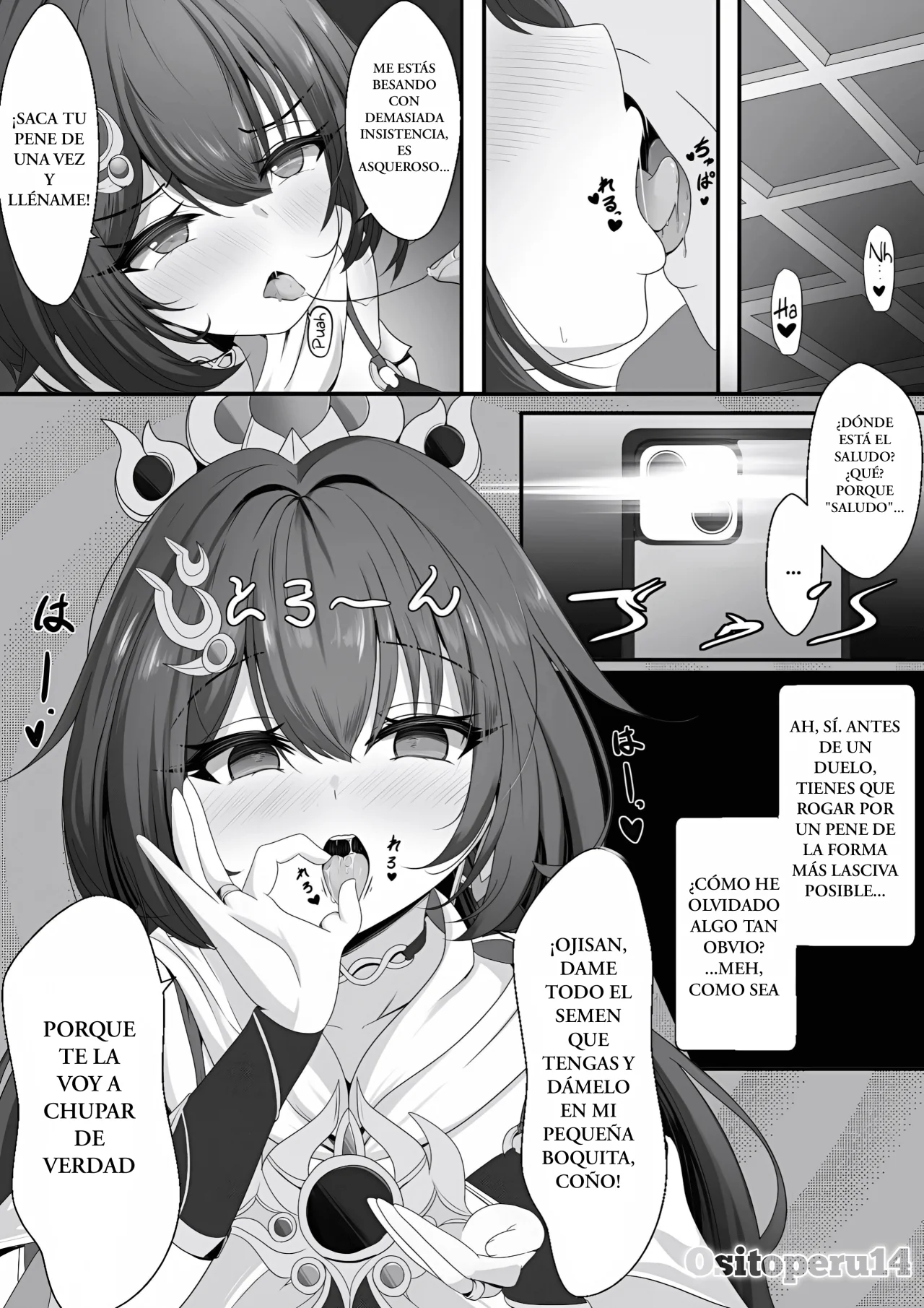 [Nishitsukasa Hajime] Namaiki datta Yunli-chan｜La Descarada Yunli-chan (Honkai Star Rail) [Spanish] [Ositoperu14] 画像番号 5