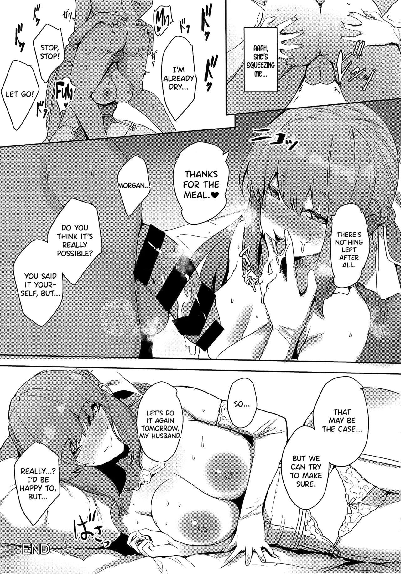 (C104) [Yurutto Pocket (Untue)] Seisai Renai Ryouiki Lovelon le Fae + Morgan Soushuuhen (Fate/Grand Order) [English] [SDTLs] 图片编号 25