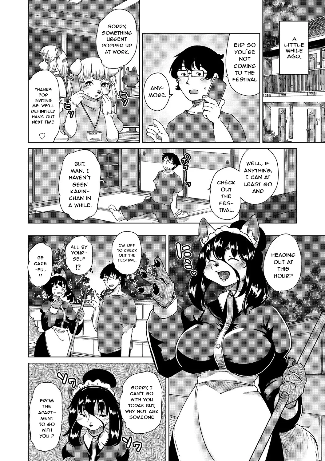 [Setouchi Kurage] Juujin Apart Tokoharusou e Youkoso! Ch. 7 [English] [NachasGrandes] numero di immagine  4