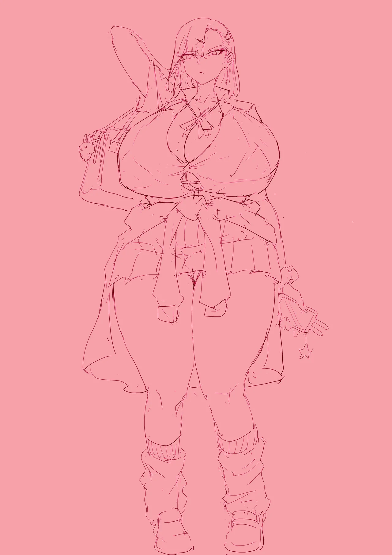 [Anabuki Bouhatei] Bakunyuu Gal no Kakushigoto｜El Secreto de la Gal Tetona [Spanish] [Kejotan] [Digital] image number 2