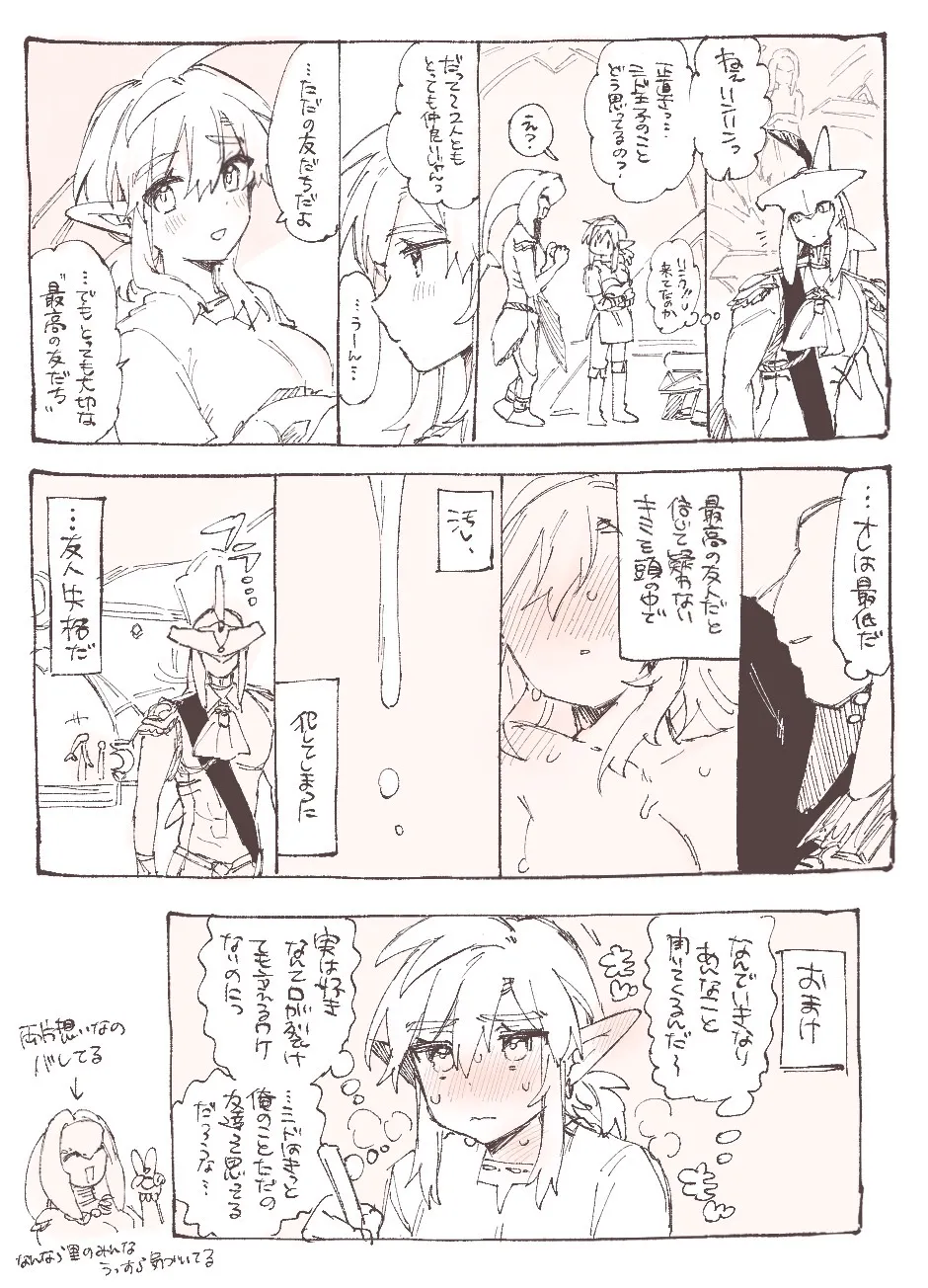 [Ttanuu.] Yuujou ga Nantaruka o Hakichigae Makutteru Sidon (The Legend of Zelda: Breath of the Wild) image number 2