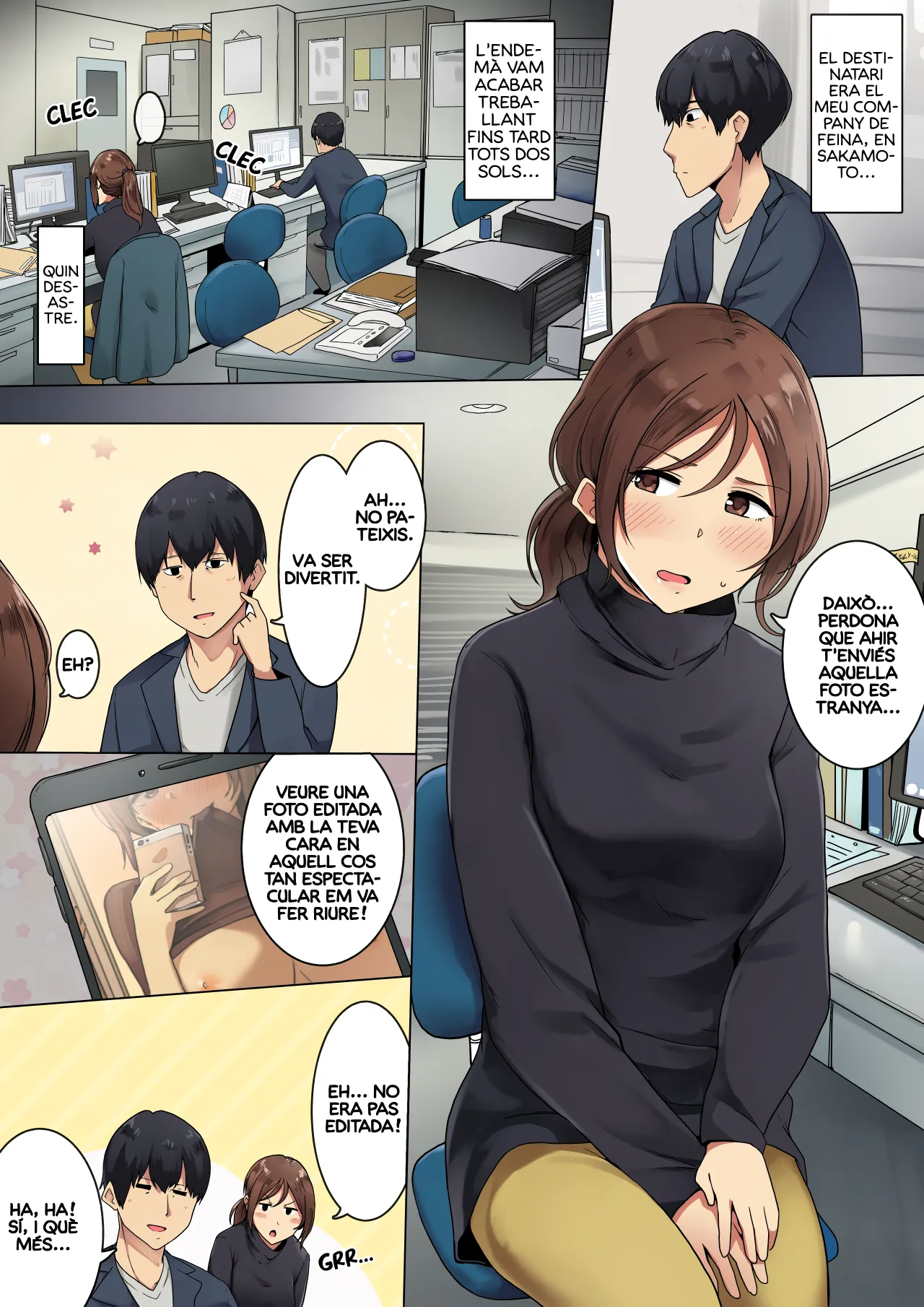 [Wakamatsu] Ero Jidori o Gosoushinshichatta Joshi no Ohanashi [Catalan] [Carquinyolis dolços] изображение № 2