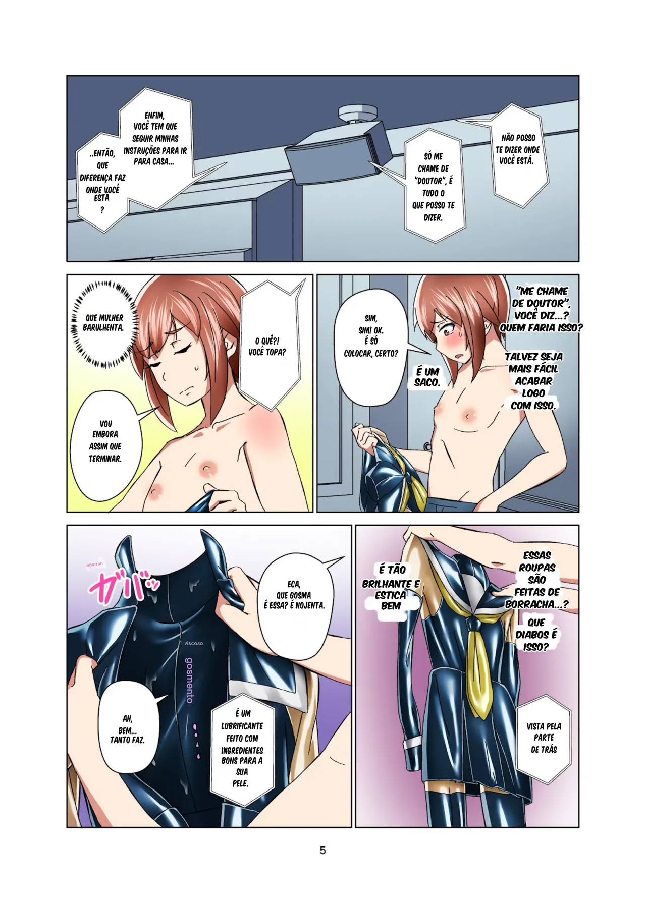 Kimi Senyou Kousoku Kyousei Mesuiki Suit | Bondage Extremo e Teste de Fantasia MESUIKI com VOCÊ (decensored) image number 5