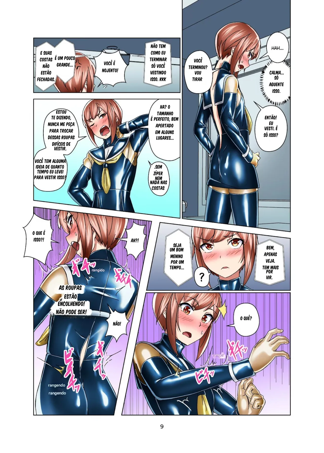 Kimi Senyou Kousoku Kyousei Mesuiki Suit | Bondage Extremo e Teste de Fantasia MESUIKI com VOCÊ (decensored) image number 9