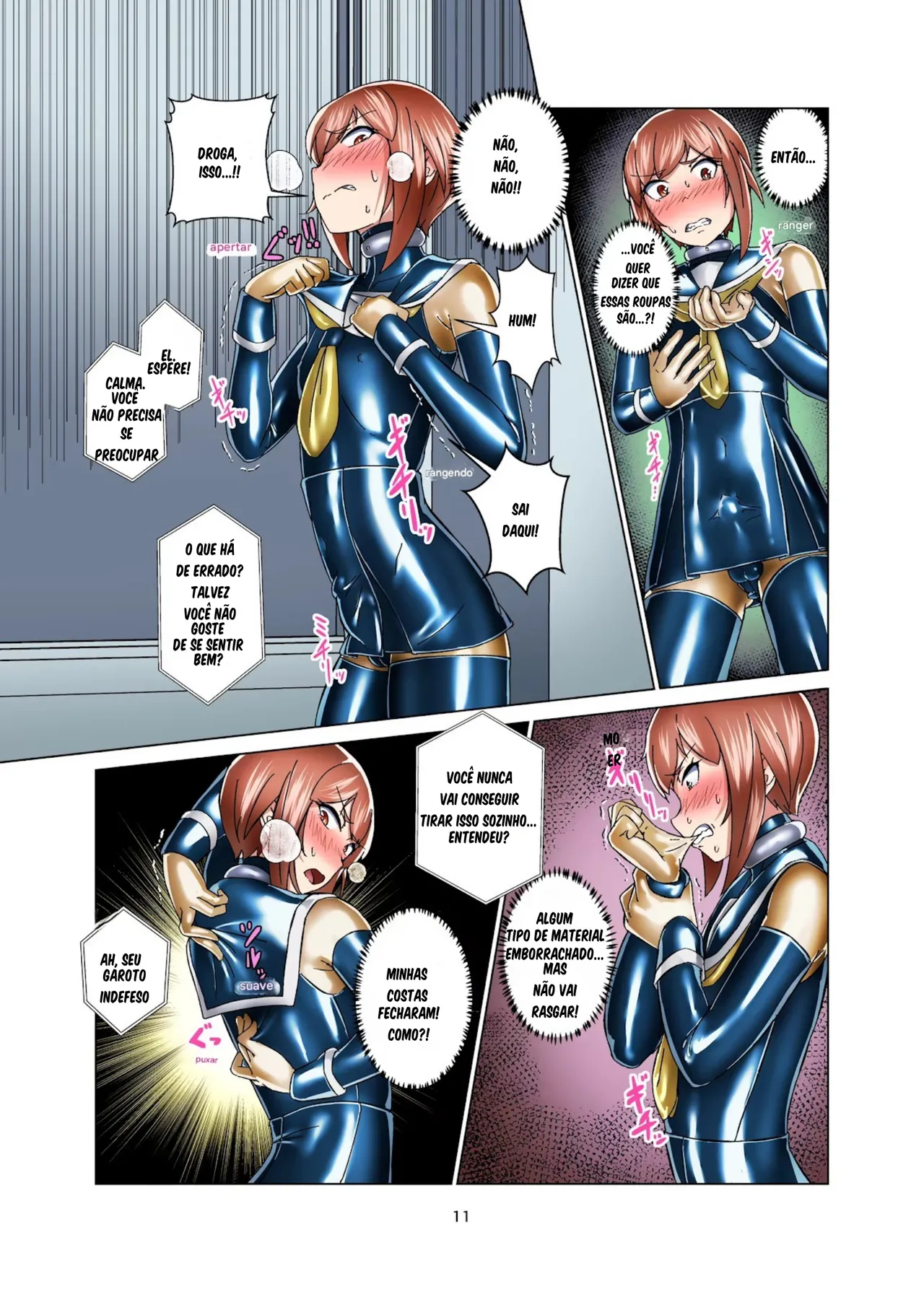 Kimi Senyou Kousoku Kyousei Mesuiki Suit | Bondage Extremo e Teste de Fantasia MESUIKI com VOCÊ (decensored) image number 11