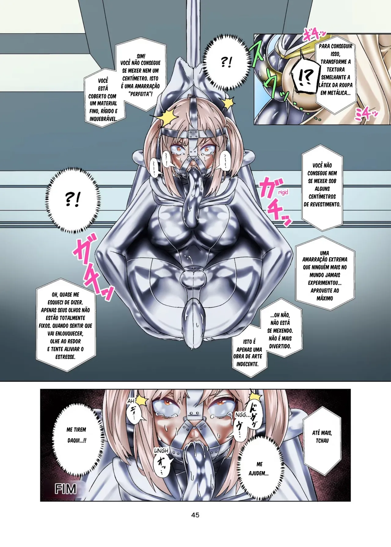 Kimi Senyou Kousoku Kyousei Mesuiki Suit | Bondage Extremo e Teste de Fantasia MESUIKI com VOCÊ (decensored) image number 45