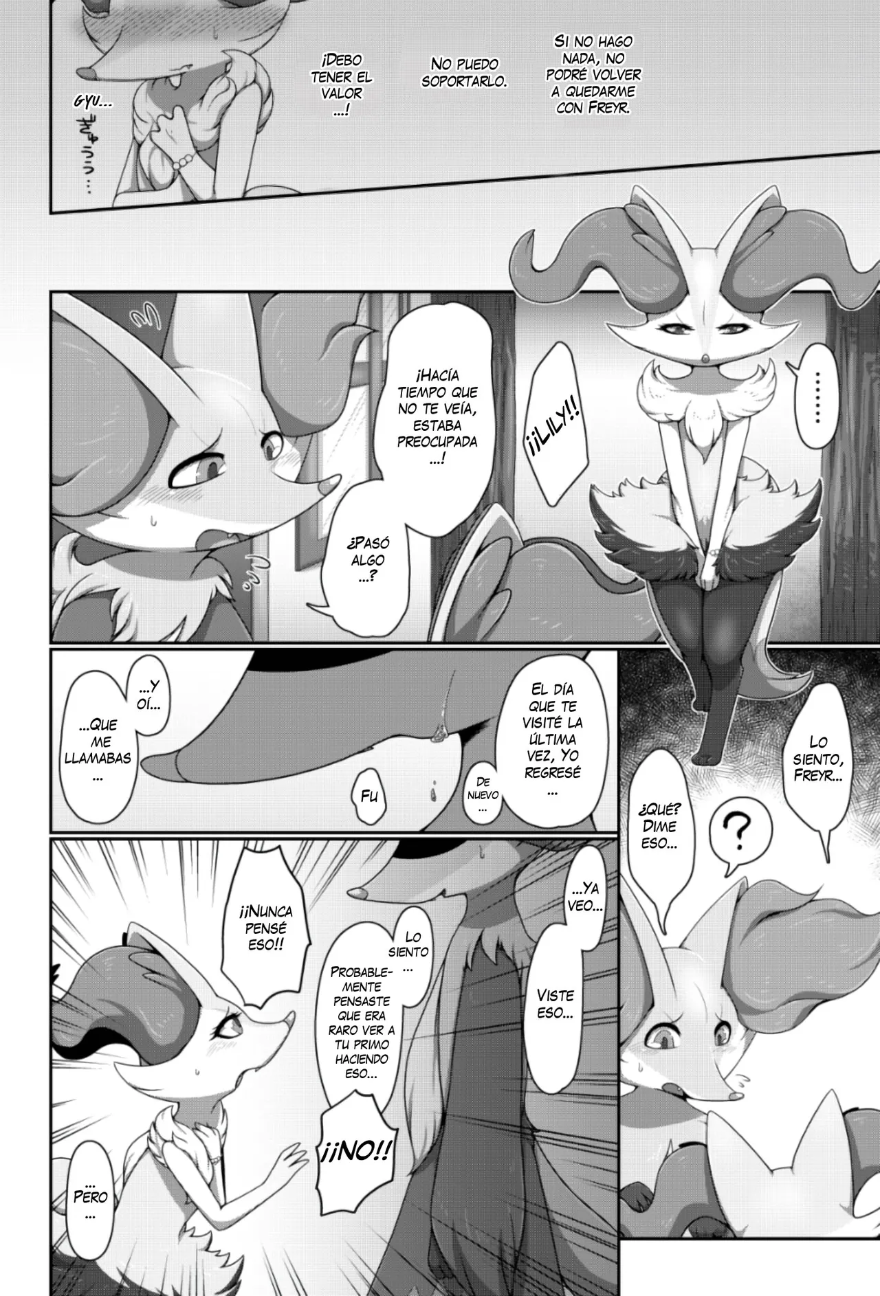 [Negoya] Daisuki na Itoko-chan! | Querida Hermana! (Pokémon) [Spanish]  [Red Fox Makkan] numero di immagine  6