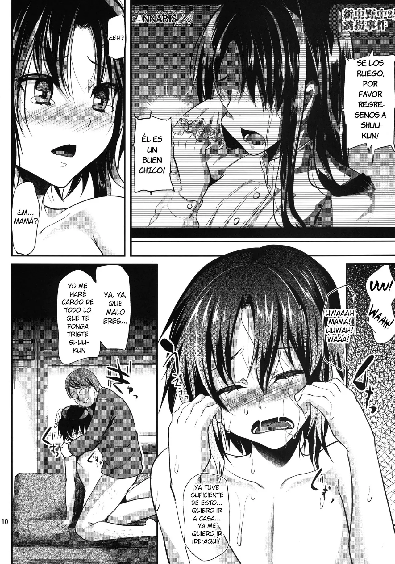 [Cannabis (Shimaji)] Kyousei Shinkon Seikatsu 2-ka-me [Spanish] [DelNero] [Digital] image number 8