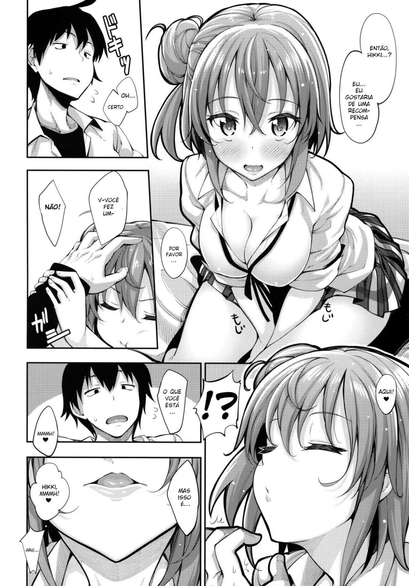 (C89) [Petapan (Akino Sora)] LOVE STORY #03 (Yahari Ore no Seishun Love Come wa Machigatteiru.) [Portuguese-BR] 이미지 번호 5