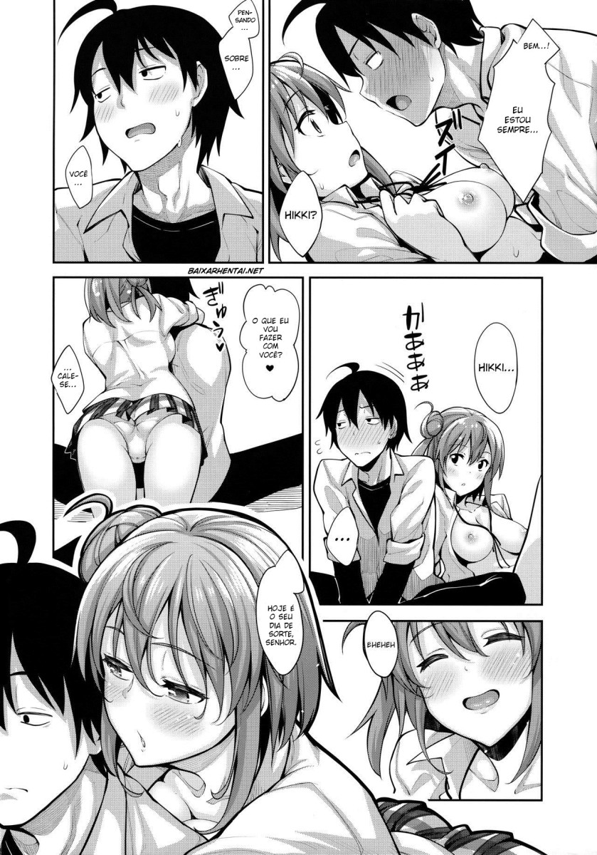 (C89) [Petapan (Akino Sora)] LOVE STORY #03 (Yahari Ore no Seishun Love Come wa Machigatteiru.) [Portuguese-BR] 이미지 번호 9