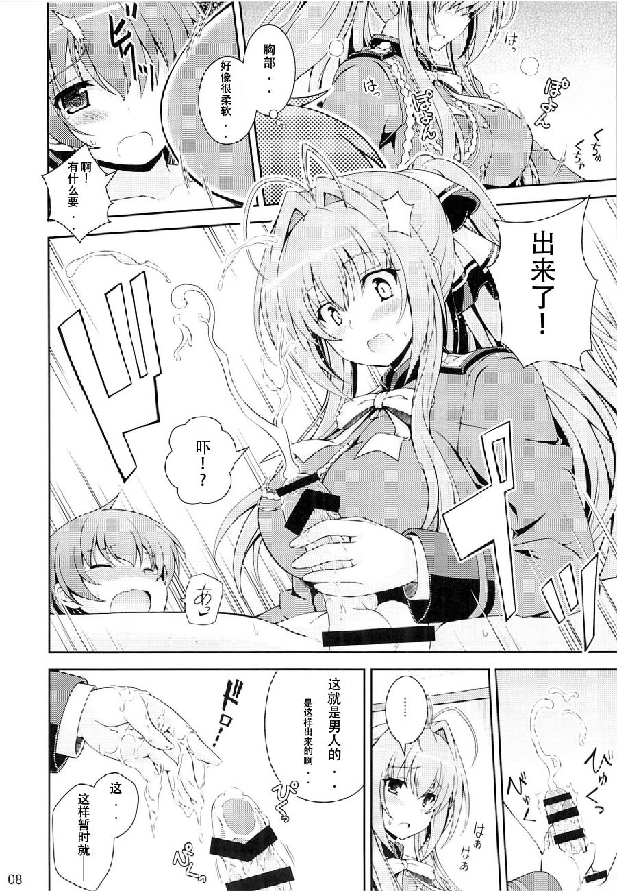 (COMIC1☆9) [Yumeya Honpo (Mukeikaku)] Tasukete!! Isuzu Onee-san! (Amagi Brilliant Park) [Chinese] [黑色彼岸花個人漢化] imagen número 8
