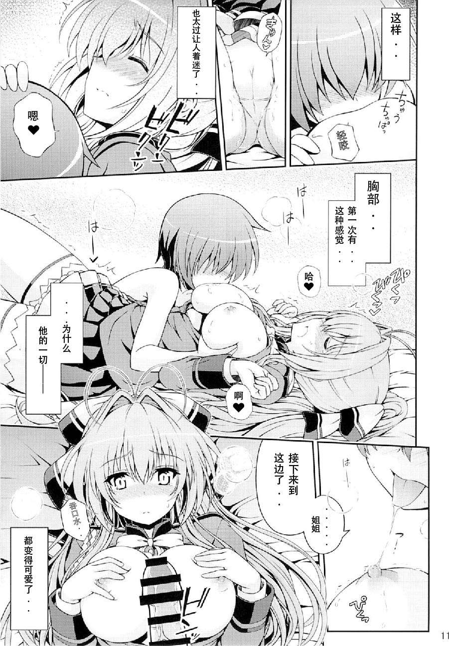 (COMIC1☆9) [Yumeya Honpo (Mukeikaku)] Tasukete!! Isuzu Onee-san! (Amagi Brilliant Park) [Chinese] [黑色彼岸花個人漢化] imagen número 11