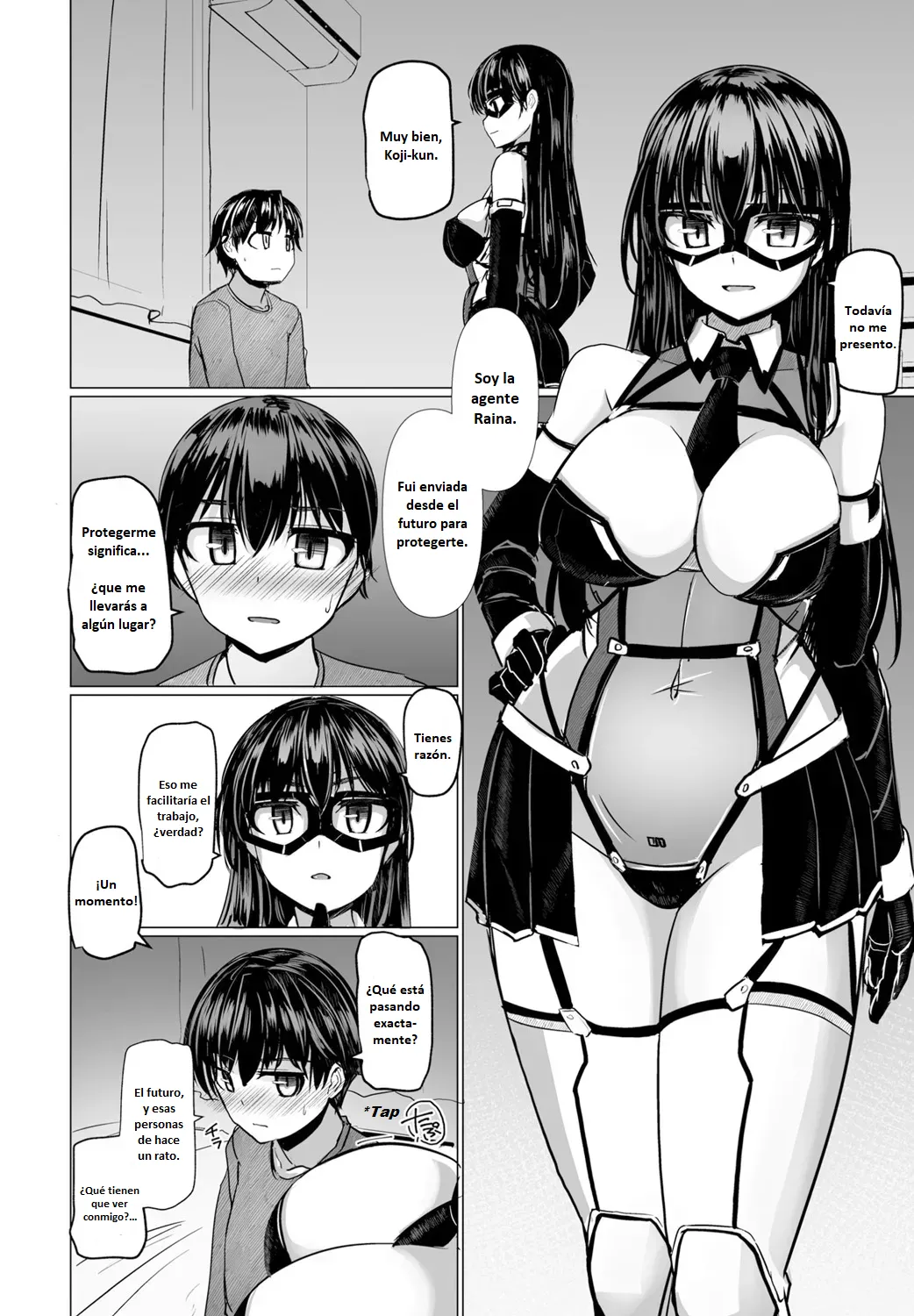 [Tokihama Jiro] Kagaku Touki Silver Raina SG Cap.1 (COMIC Penguin Club 2025-02) [Spanish] [Digital] 图片编号 6