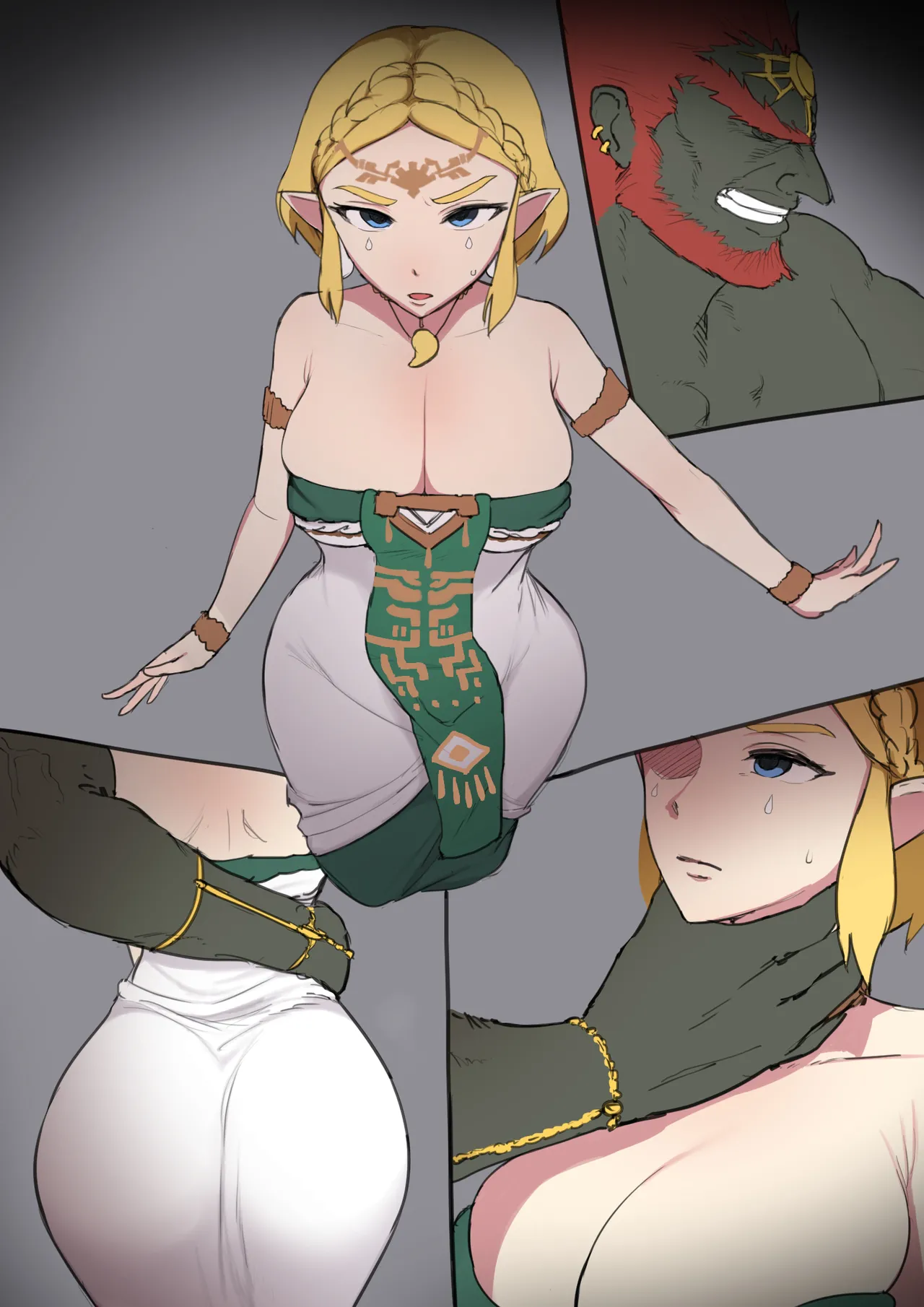 [Giga] ゼルダ×ガノン フ〇ラ (ゼルダの伝説) 이미지 번호 14