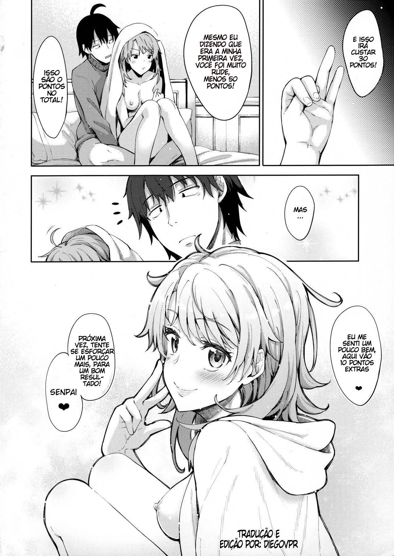 (C91) [Petapan (Akino Sora)] IROHA STORY 01 (Yahari Ore no Seishun Love Come wa Machigatteiru.) [Portuguese-BR] 이미지 번호 19