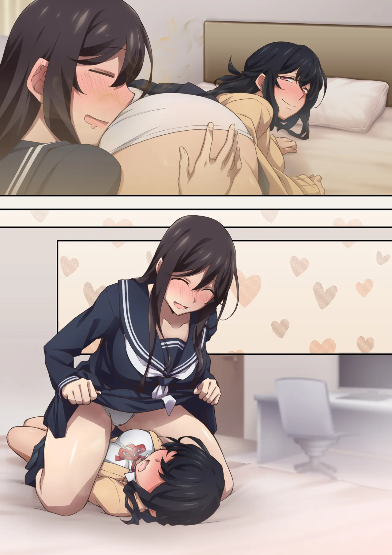 [Kaori no Chikara (Kaze no Koe)] Two Sadistic Friends Who Actually Love Fart Play Get Into a Crazy Relationship When They Start Smelling Each Other's Farts image number 54