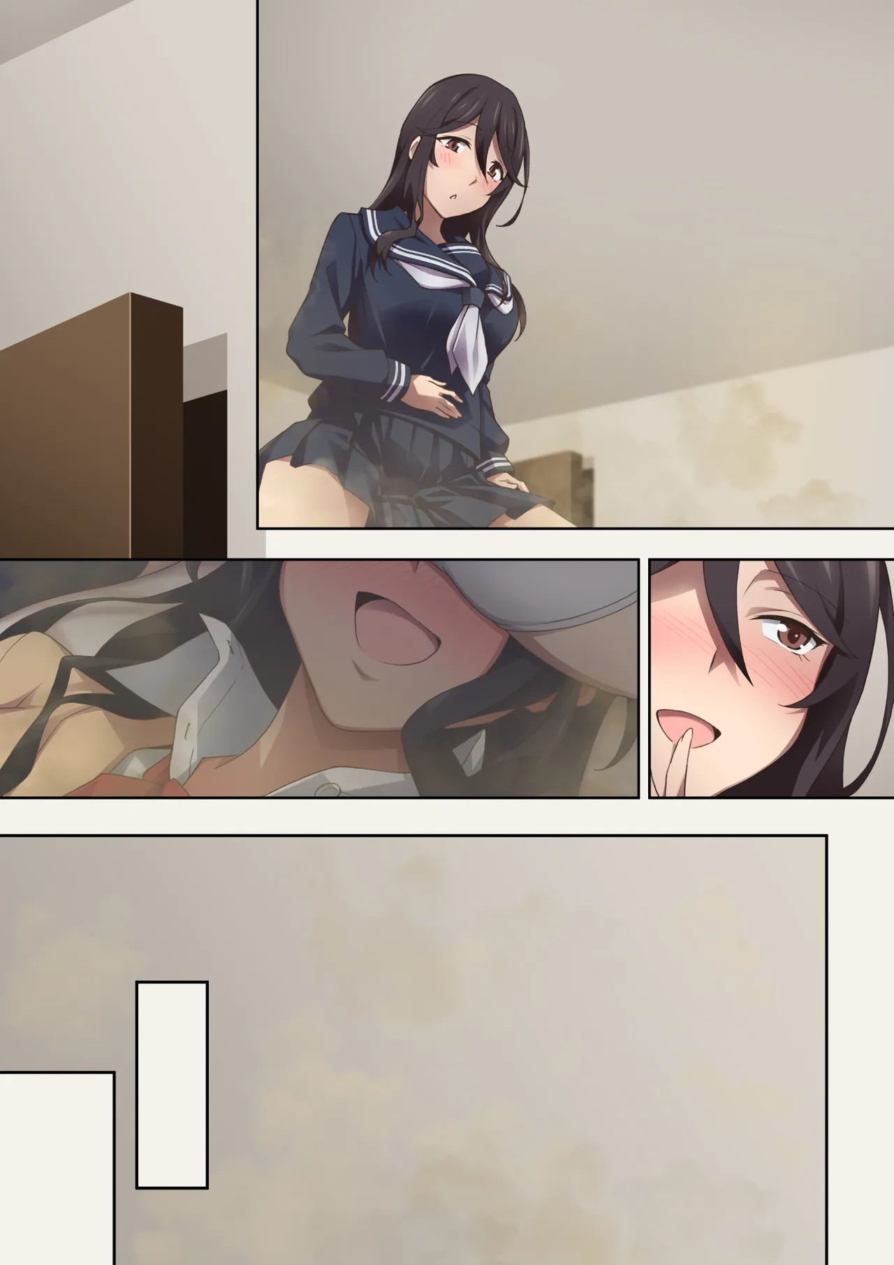 [Kaori no Chikara (Kaze no Koe)] Two Sadistic Friends Who Actually Love Fart Play Get Into a Crazy Relationship When They Start Smelling Each Other's Farts image number 57